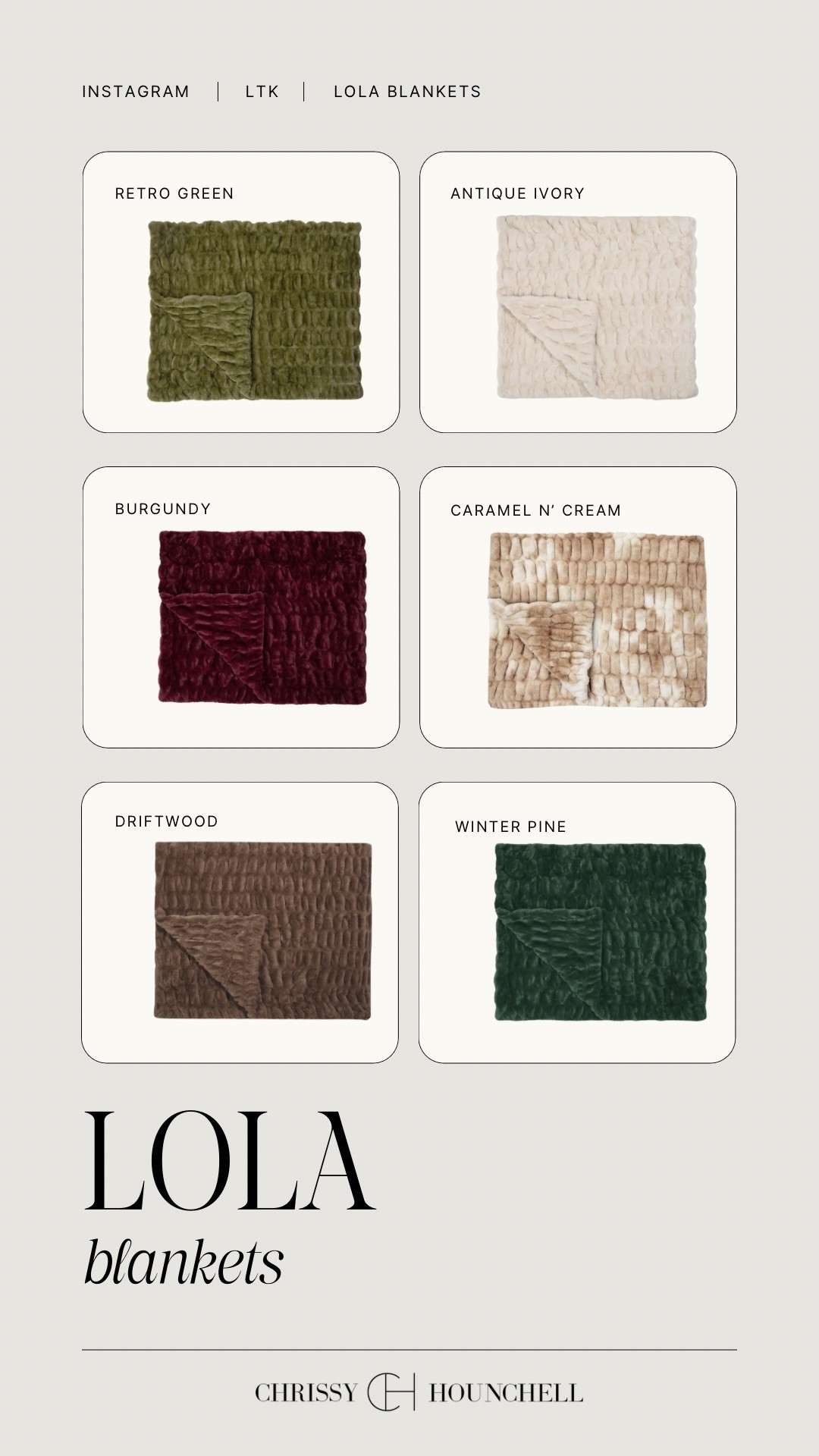 Lola blankets are 50% off. Run!!!!

#LTKmomlife #LTKHome #LTKSaleAlert