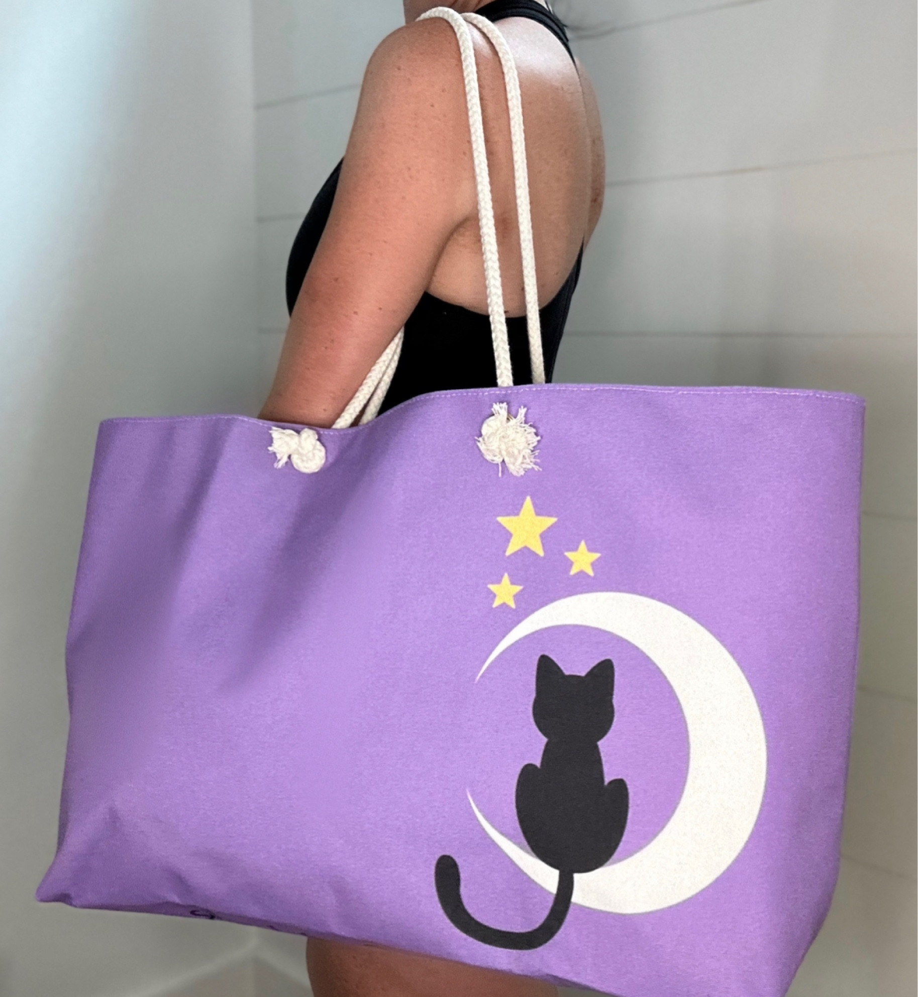 Spooky Season Weekender Tote, black cat, Halloween, simple design, black and white, etsy find

#LTKunder100 #LTKFind #LTKitbag