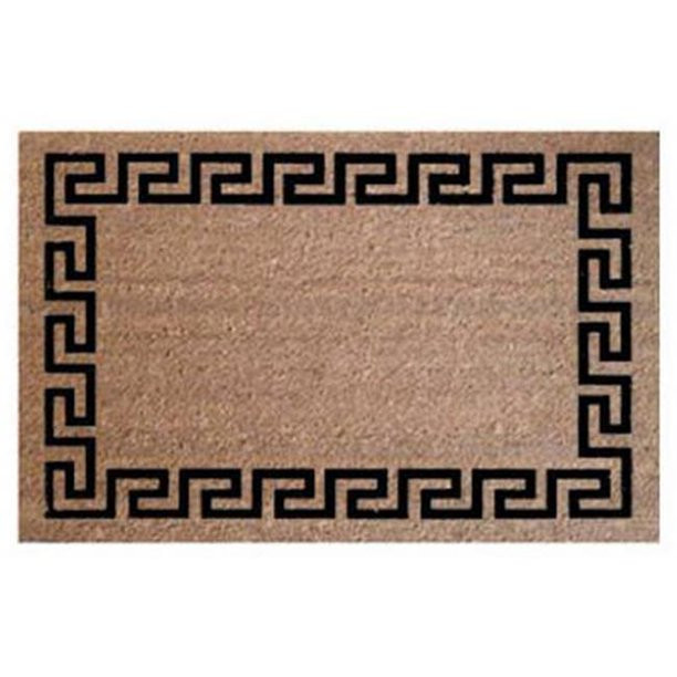 PLM 17391 24 x 36 in. Greek Key Coir Door Mat | Walmart (US)