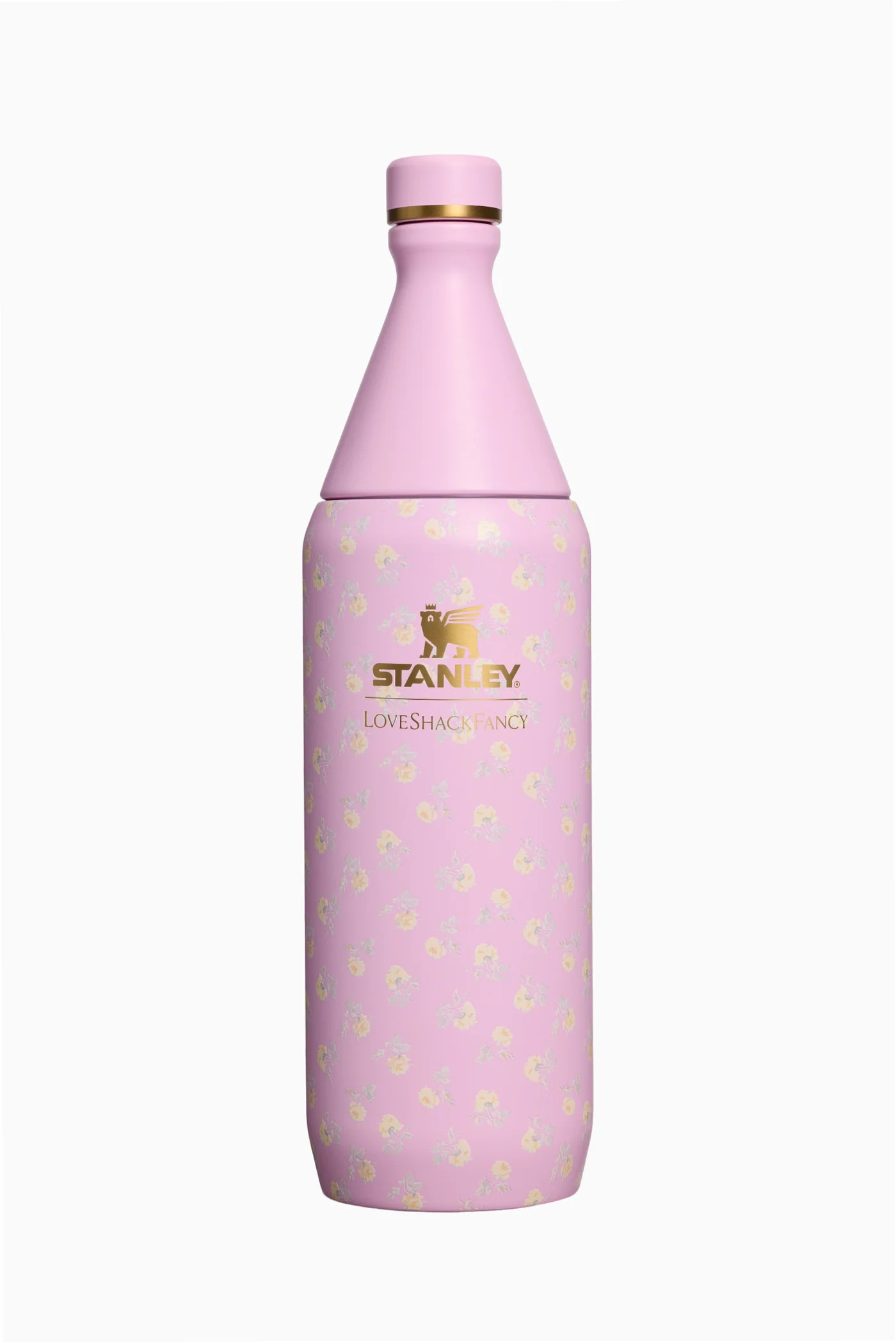 Stanley 1913 The All Day Slim Bottle in Polaroid Rose | LoveShackFancy