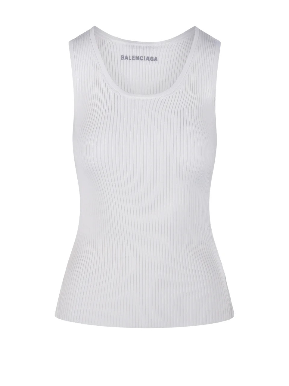 Balenciaga Knitted Tank Top | Cettire Global