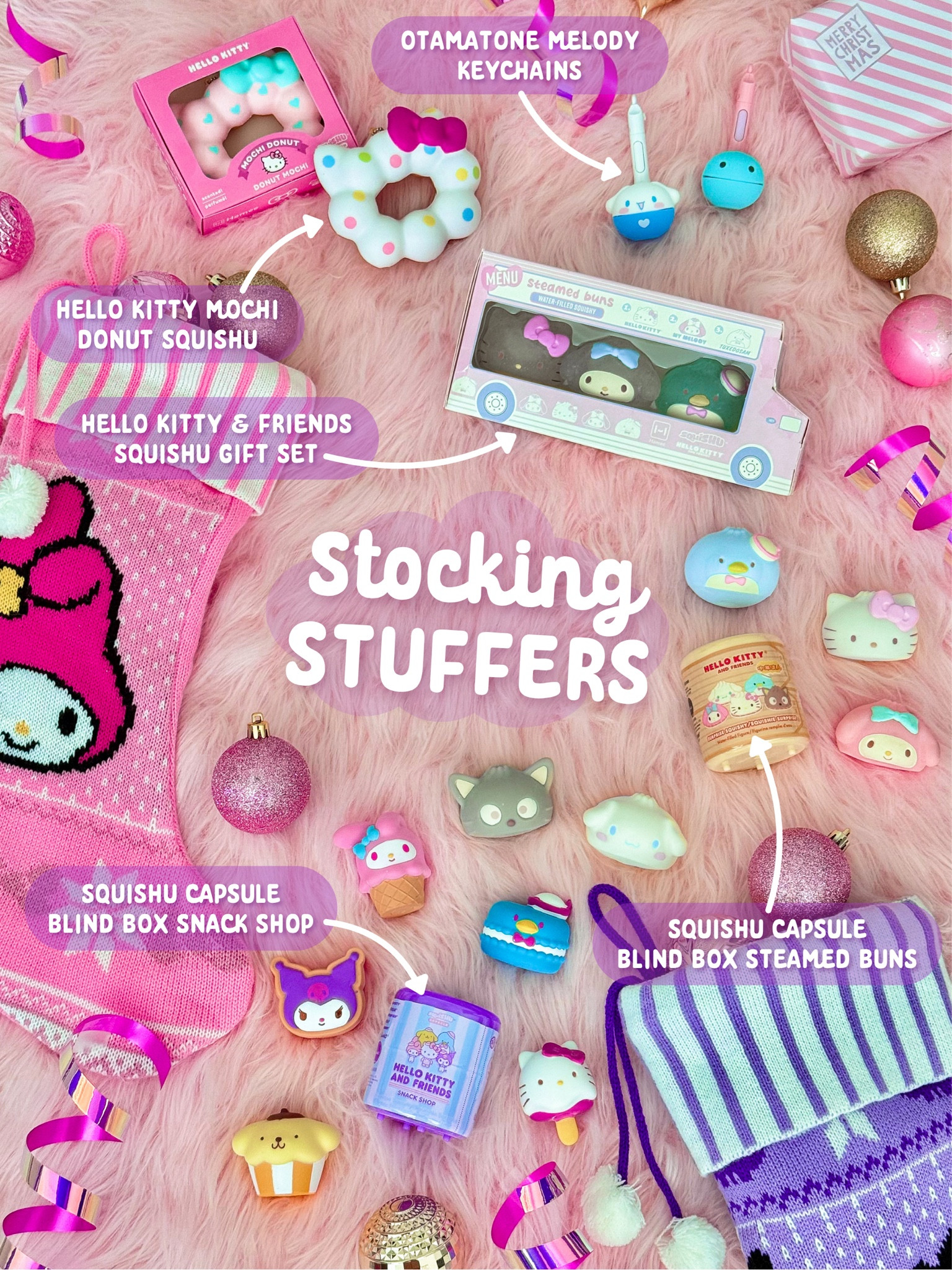 Last minute stocking stuffers! 🎅💕🎄 

Linked all the products shown + more from Hamee! 🎀

🎁🩷🎁🩷🎁🩷🎁

Sanrio, Hello Kitty, My Melody, Kuromi, Cinnamoroll, gift guide, stocking stuffers, Christmas wish list, Christmas gifts, cute gift ideas, iFace, blind box, collectibles, squishu, squishy, AirPod accessories, AirTag case, iPhone accessories, Android accessories, beaded wristlet, Otamatone, Otamatone case, gifts for gamers, last minute gifts

#LTKSeasonal #LTKGiftGuide #LTKHoliday