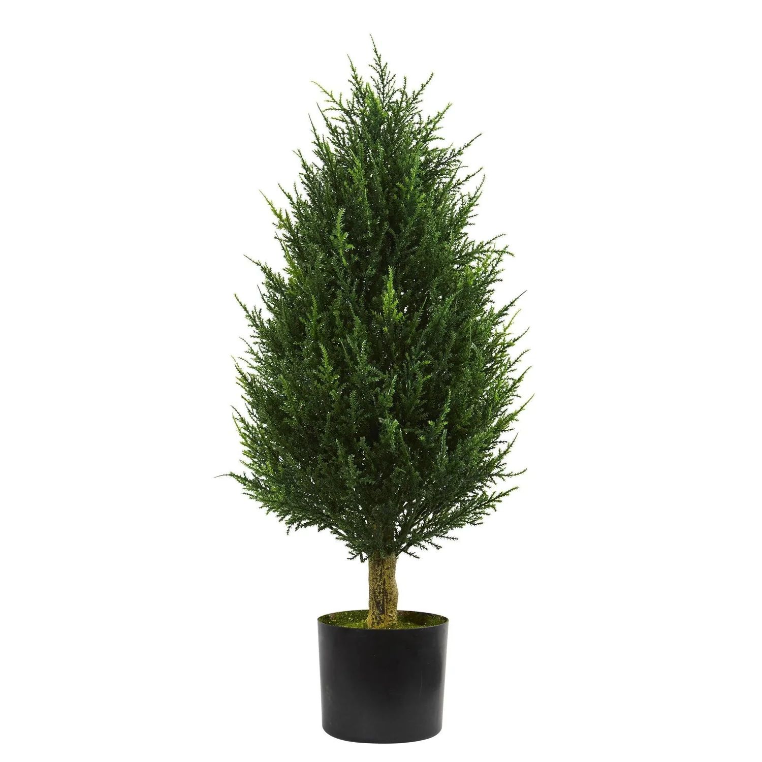 3' Cypress Tower Artificial Tree UV Resistant (Indoor/Outdoor) | Nearly Natural