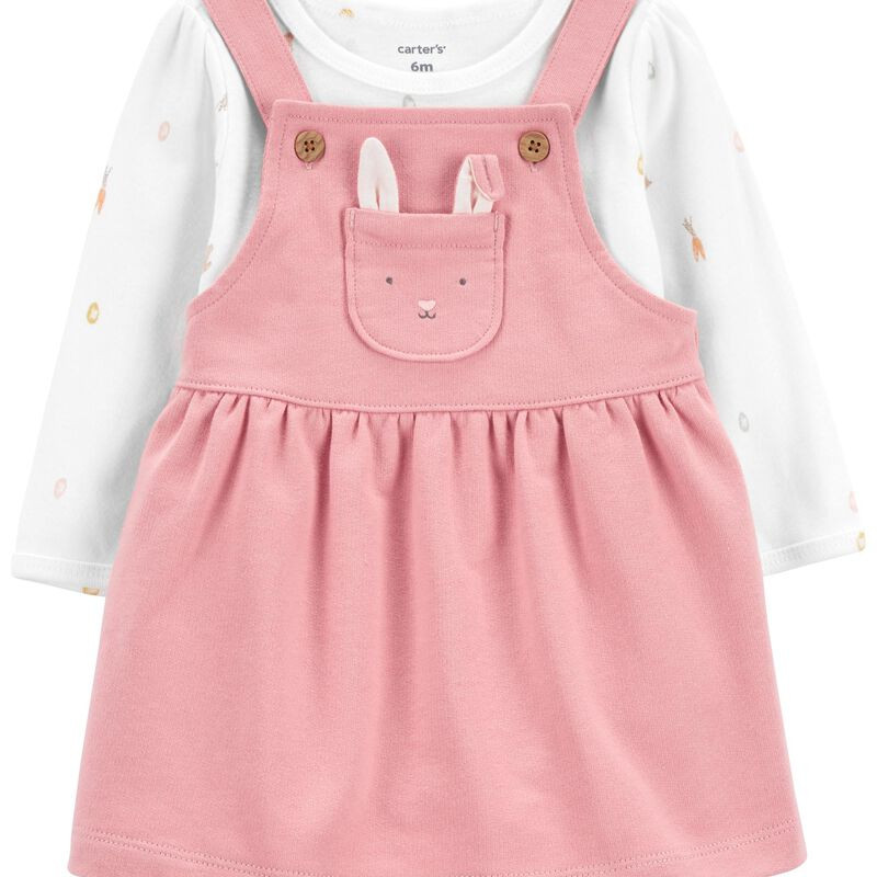 Baby 2-Piece Bunny Bodysuit & Jumper Set | Carter's