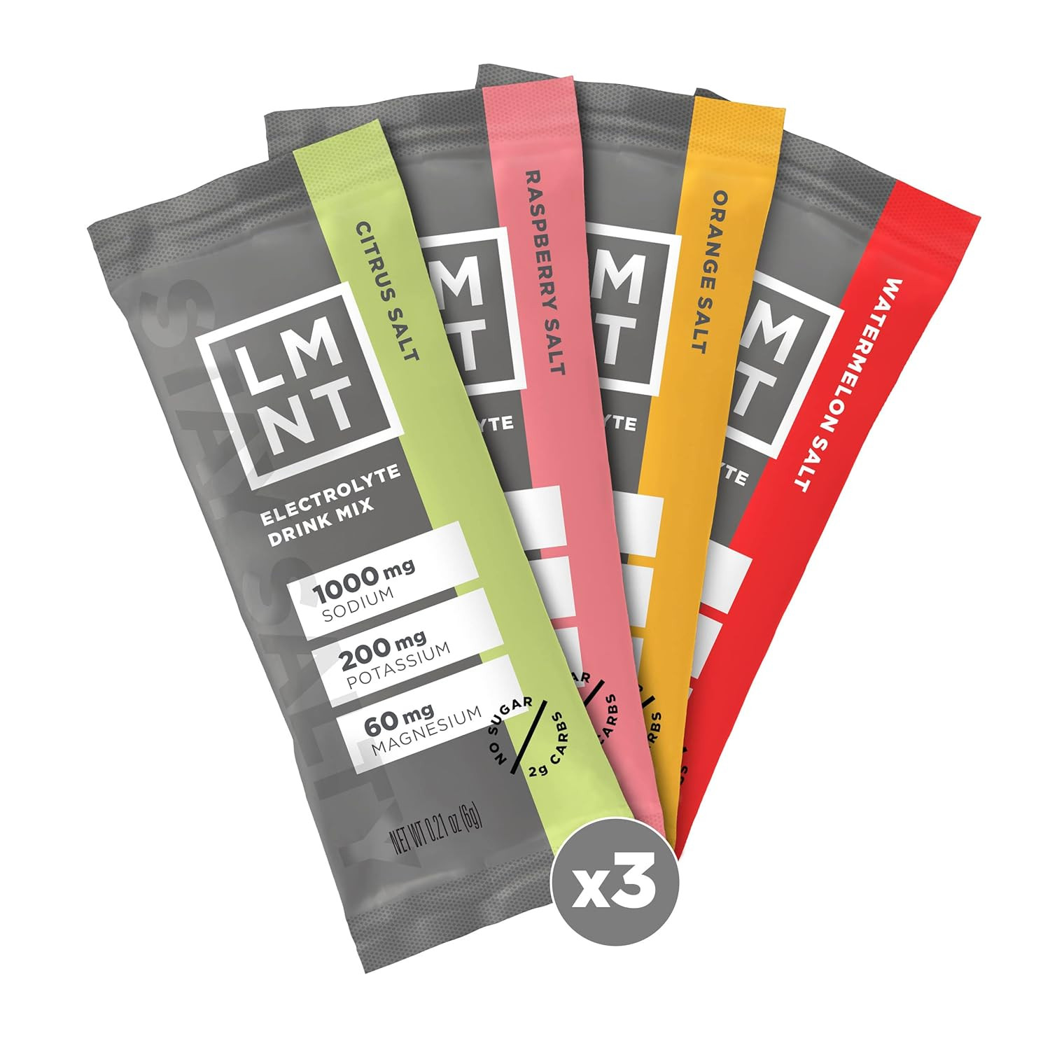LMNT Zero-Sugar Electrolytes - Variety Pack - Hydration Powder Packets | No Artificial Ingredient... | Amazon (US)