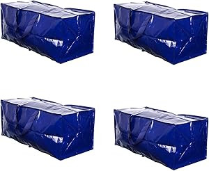 VENO Heavy Duty Extra Large Moving Bags W/ Backpack Straps Strong Handles & Zippers, Storage Tote... | Amazon (US)