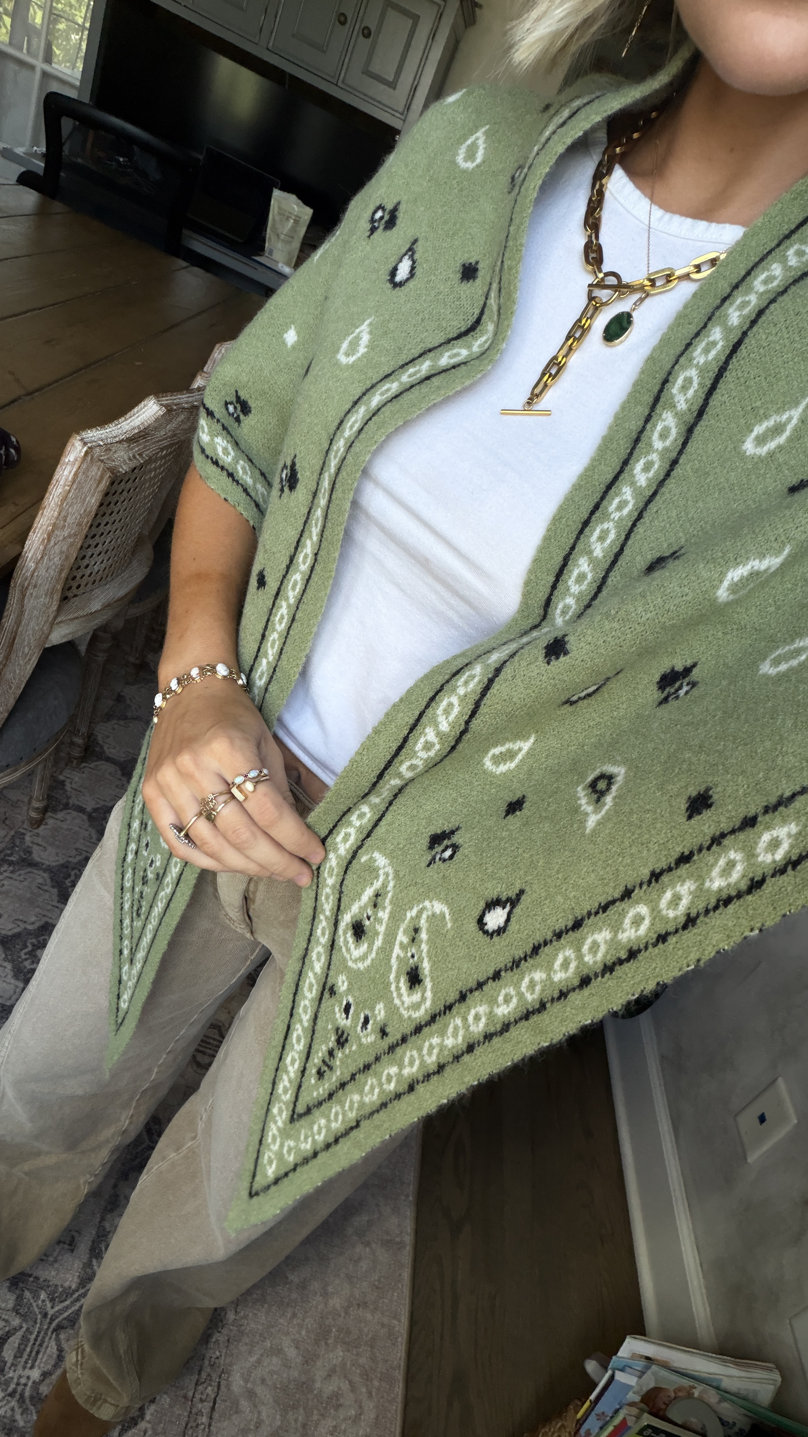 Love this bandana scarf for fall! More colors available! Mine is sold out but you can join the waitlist!