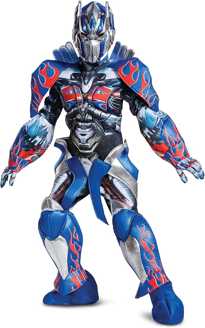 Kid's Transformers Optimus Prime Prestige Costume | Child Transformers Cosplay Halloween Costume ... | Amazon (US)