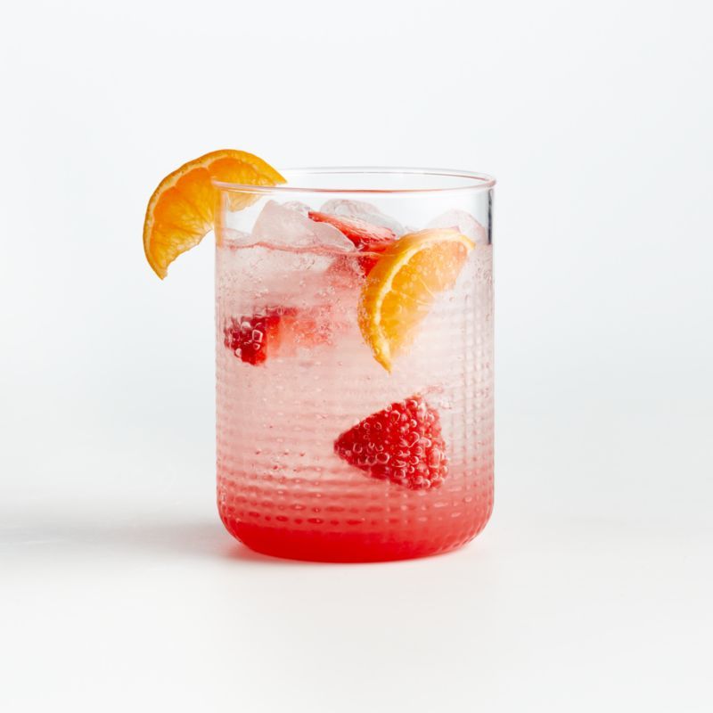 Liv Acrylic Drink Glass + Reviews | Crate and Barrel | Crate & Barrel