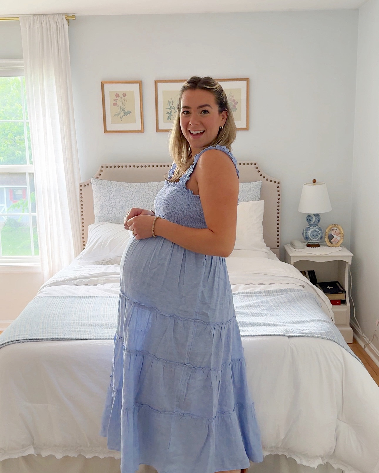 It’s officially the Summer of the Dress over here 🌊☀️ I rounded up three timeless styles from @oneQuince that are perfect for warm weather—and all under $100! If you love that classic, coastal-inspired look, you’ll adore these:

💙 A navy smocked midi that’s polished but comfortable—perfect for church, brunch, or everyday
🌾 A French blue linen dress that gives Nantucket stroll energy (lightweight, breezy, and flattering)
🌊 And a blue + white striped gauze maxi that just feels like summer

All three are bump-friendly, postpartum-friendly, and most importantly—classic enough to wear for years to come.
Everything’s linked here on LTK for you! #LTKsummer #LTKstyletip #quincestyle #capsulewardrobe #quincepartner

#LTKStyleTip #LTKSeasonal