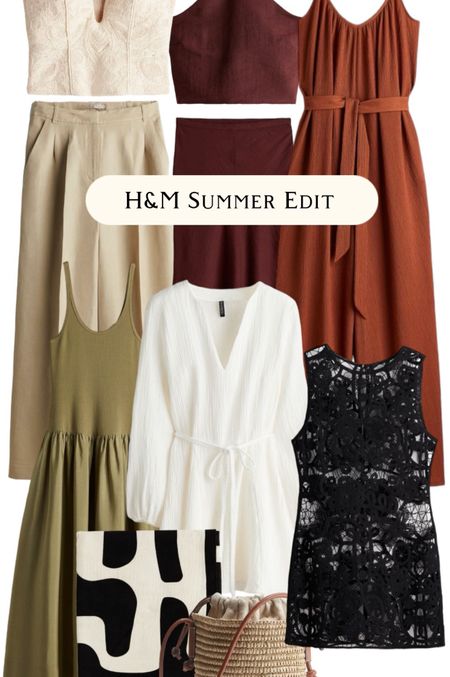 So many gorgeous pieces in #h&m at the moment sow thought I’d do an edit of my top picks - the bags are gorgeous and imagine will sell out fast 🤍

#LTKsummer #LTKeurope #LTKstyletip