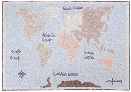Lorena Canals USA Washable Rug Vintage Map | Amazon (US)