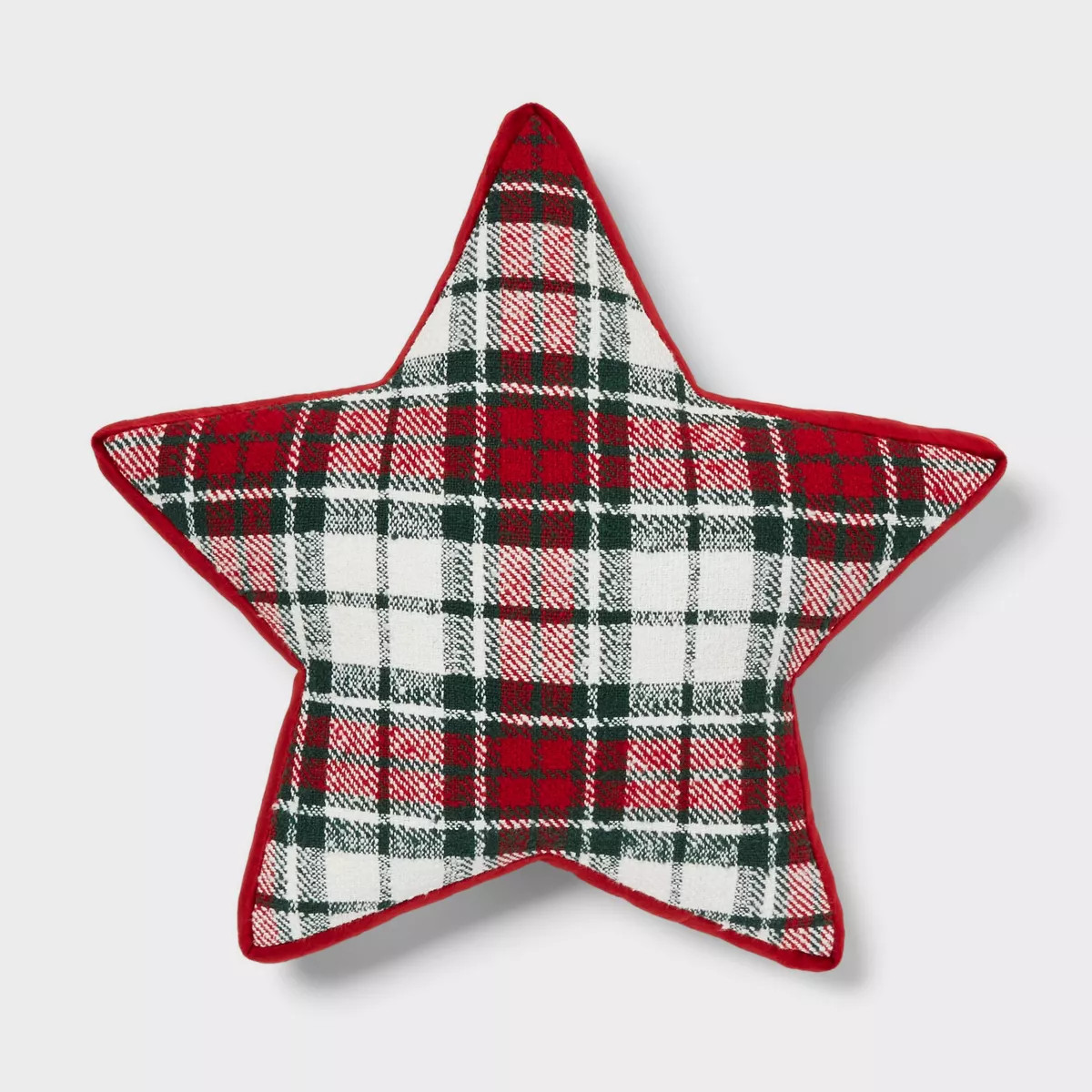 Star Shaped Trad Holiday Decorative Pillow - Threshold™ | Target