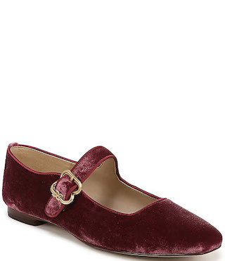 Sam Edelman Michaela Velvet Mary Jane Flats | Dillard's | Dillard's