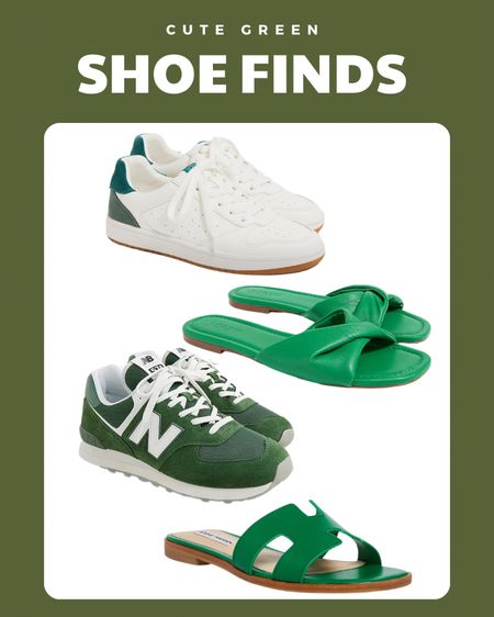 Cute green shoe finds! Easy to pair with a a sold black or white dress 

#LTKshoecrush #LTKfindsunder100 #LTKstyletip