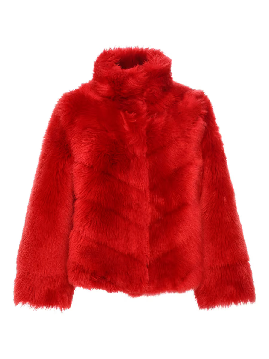 Gorski Reversible Merinillo Shearling Lamb Chevron Jacket with Horizontal Bottom | Saks Fifth Ave... | Saks Fifth Avenue