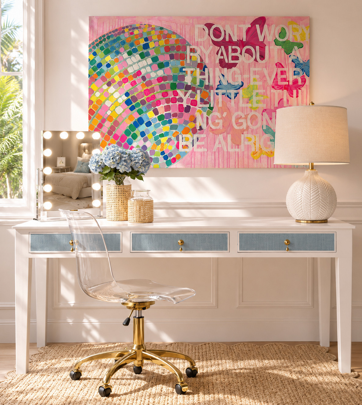 colorful desk decor, colorful dorm decor, preppy desk setup, girly desk decor, fun desk accessories, statement wall art, colorful wall art, disco ball art, gallery wall inspo, dopamine decor, maximalist decor, colorful home decor, pink decor, blue decor, feminine workspace, chic desk setup, study space decor, dorm desk inspo, college apartment decor, dorm room decor, sorority room decor, college bedroom decor, university of alabama dorm, bama dorm, dorm room inspiration, desk styling, desk organization, acrylic desk chair, gold accents, vanity mirror, makeup mirror with lights, hydrangea decor, coffee table book decor, aesthetic desk setup, cute workspace, home office decor, apartment decor, apartment inspiration, trendy home decor, colorful bedroom decor, feminine home decor, preppy room decor, pink aesthetic, colorful aesthetic, designer inspired decor, target home, amazon finds, LTK home, pottery barn style, grandmillennial decor, chic apartment decor, stylish workspace, luxury dorm decor, home decor inspiration, dorm room ideas, sorority girl decor, college apartment inspo, glam desk decor, colorful interiors, statement decor, happy home decor, playful decor, coquette decor, modern preppy decor, dorm room styling, desk accessories, cute apartment decor, home styling ideas, aesthetic bedroom decor, bright and cheerful decor, dorm room must haves, study motivation decor, colorful workspace inspiration

#LTKgrwm #LTKU #LTKHome