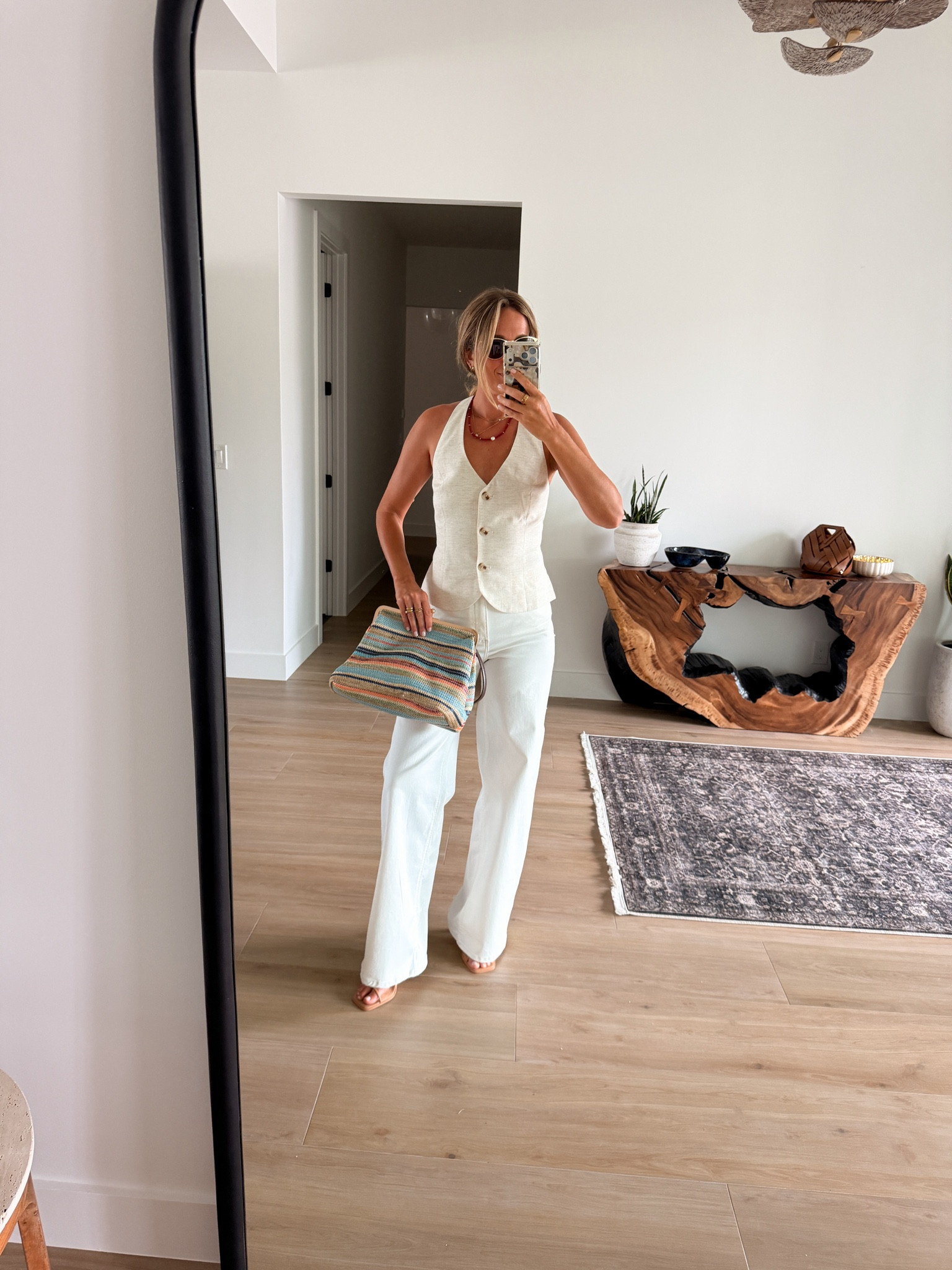 Target outfit white jeans

#LTKootd #LTKmomlife #LTKgrwm