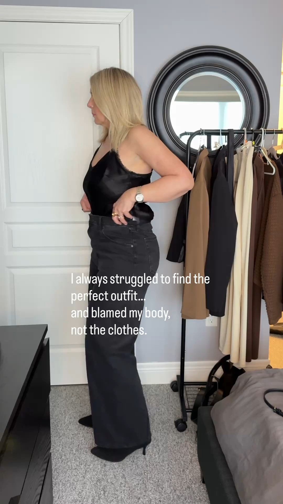 I always struggled to find the perfect outfit… and blamed my body, not the clothes. I stopped worrying about the size and focused on the fit and honestly, it made all the difference. I do it my way as a 60-year-old.
Jeans 14 | Blazer L | Vest L 

#LTKmidsize #LTKover50style