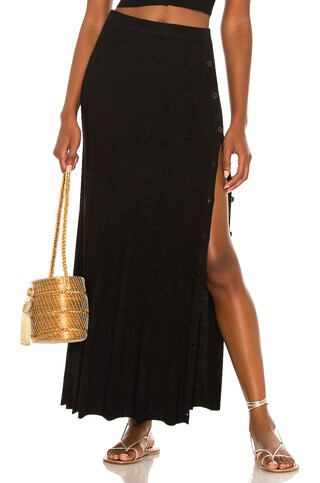 DEVON WINDSOR Aster Skirt in Black from Revolve.com | Revolve Clothing (Global)