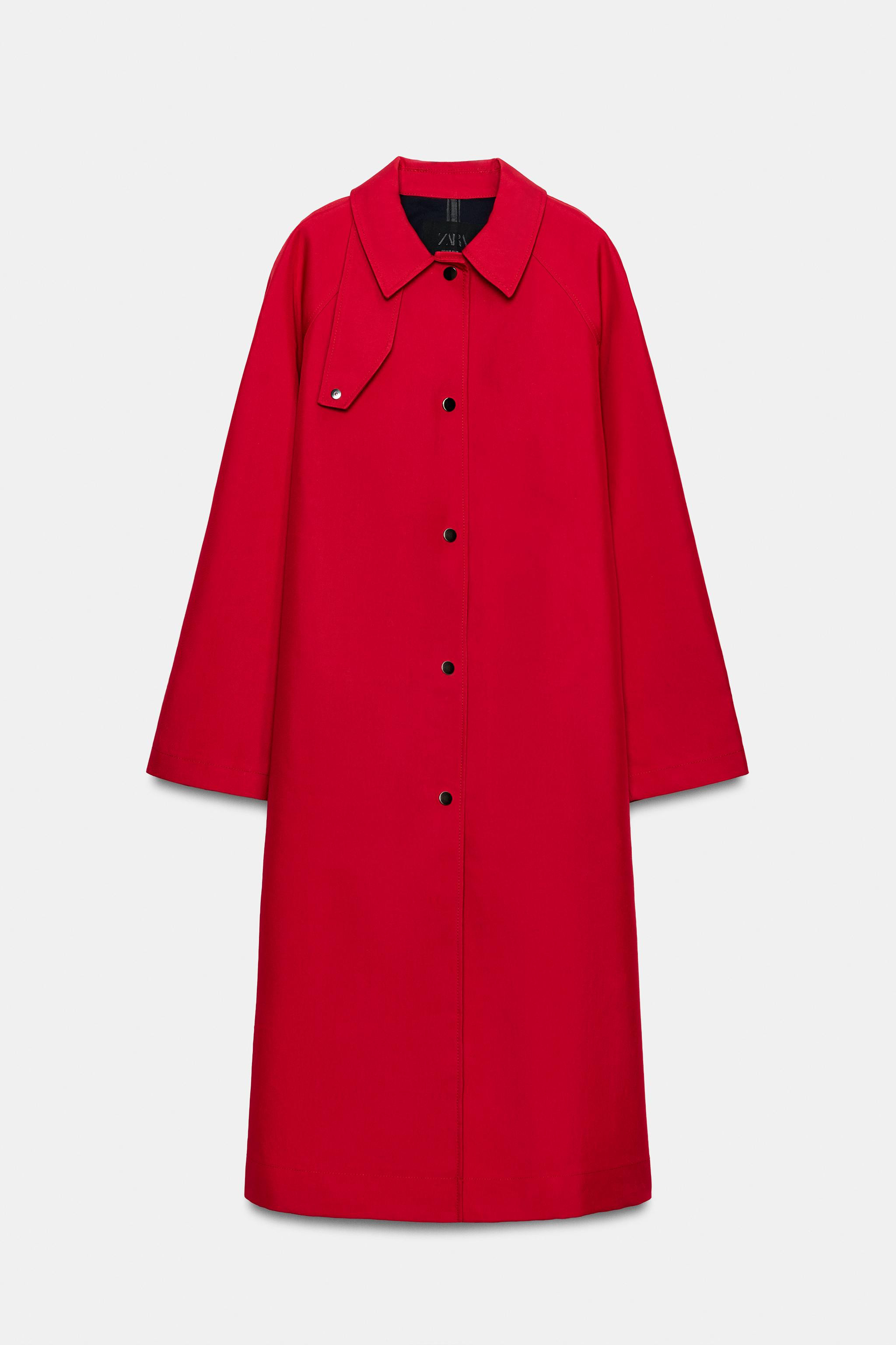 ZW COLLECTION LONG TRENCH COAT | Zara US