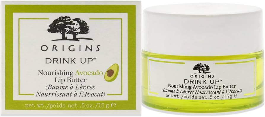 Origins Drink Up Nourishing Avocado Lip Butter Lip Balm Unisex 0.5 oz | Amazon (US)