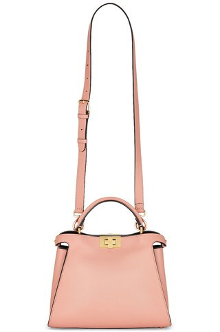 Fendi Peekaboo Handbag in Pink | FWRD 