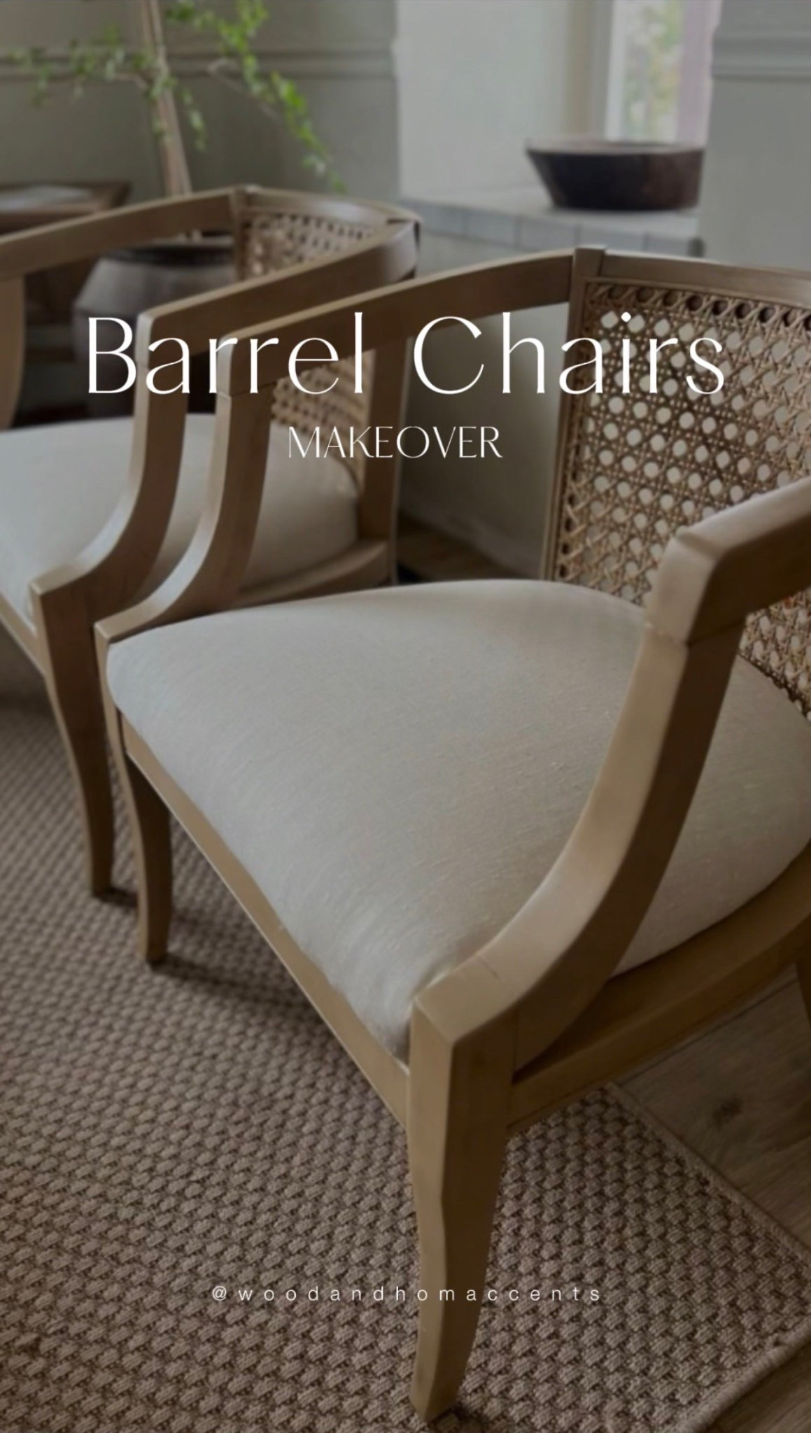Barrel chairs makeover

#LTKHome