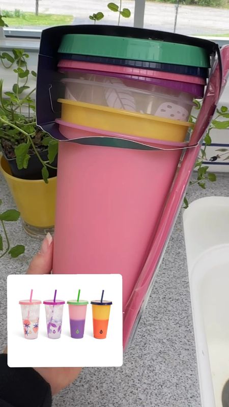 The best set of summer Drinkware! If you have a lot of kids that come over your house, these are perfect! TAL brand and so super affordable at Walmart! 

#LTKVideo #LTKSeasonal #LTKHome