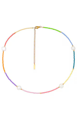 Perry Necklace in Sherbet Pearl | Revolve Clothing (Global)