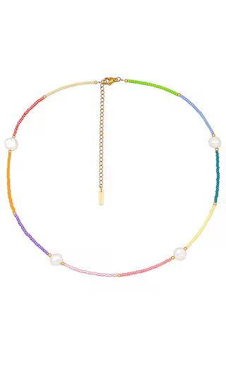 Perry Necklace in Sherbet Pearl | Revolve Clothing (Global)
