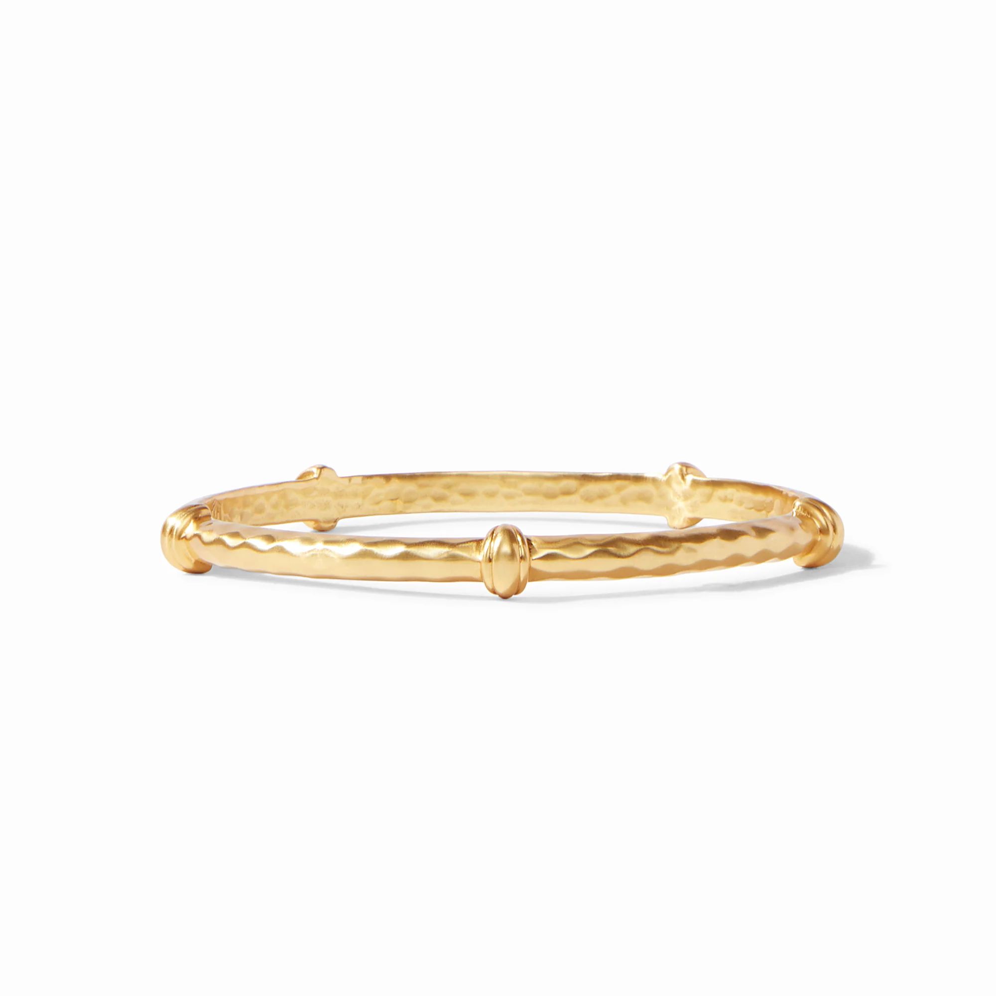 Savannah Gold Stacking Bangle Bracelet | Julie Vos | Julie Vos