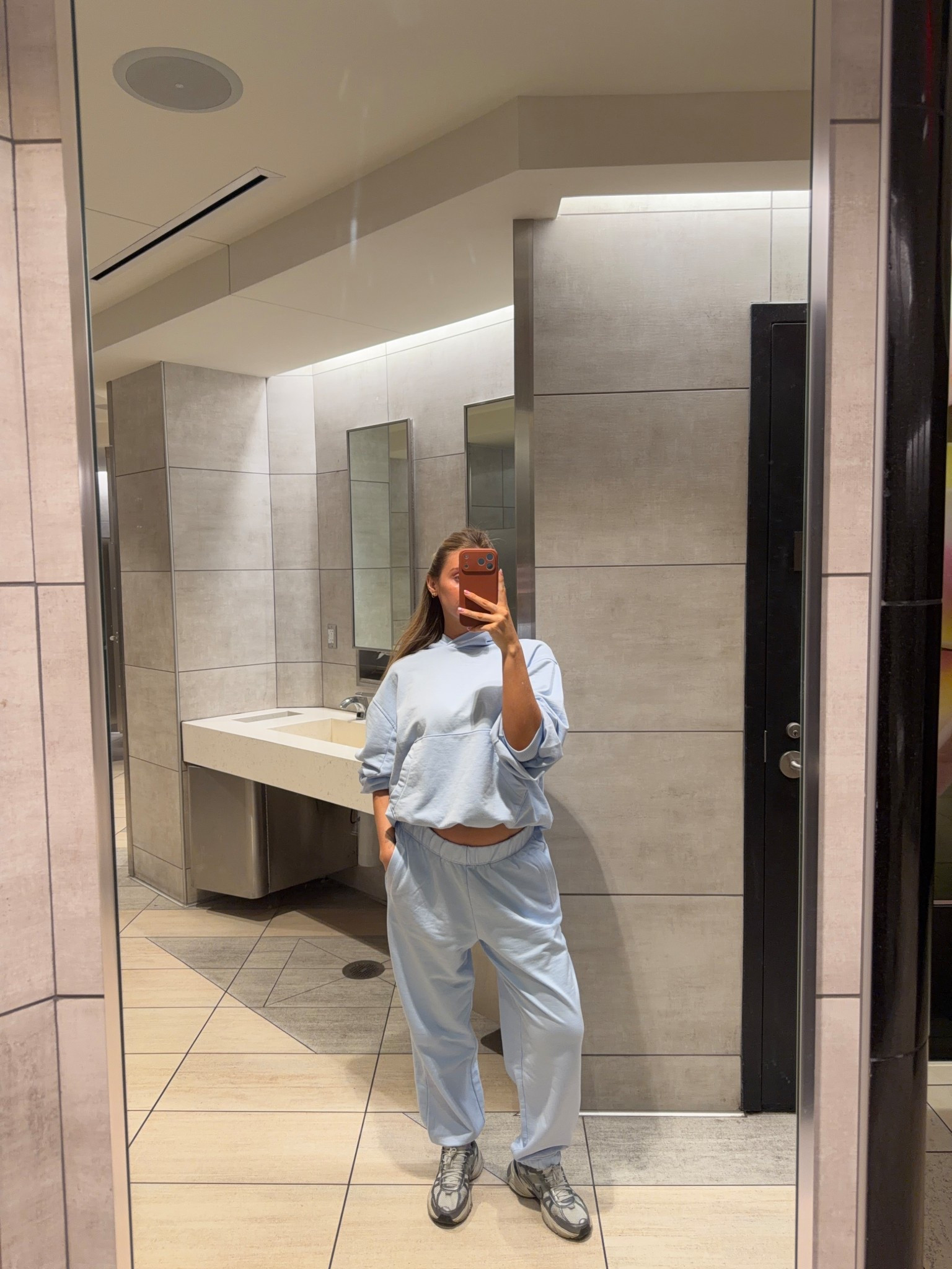 Wearing a medium in bottom, small in sweater (very oversized) 

#LTKBump #LTKTravel #LTKmomlife