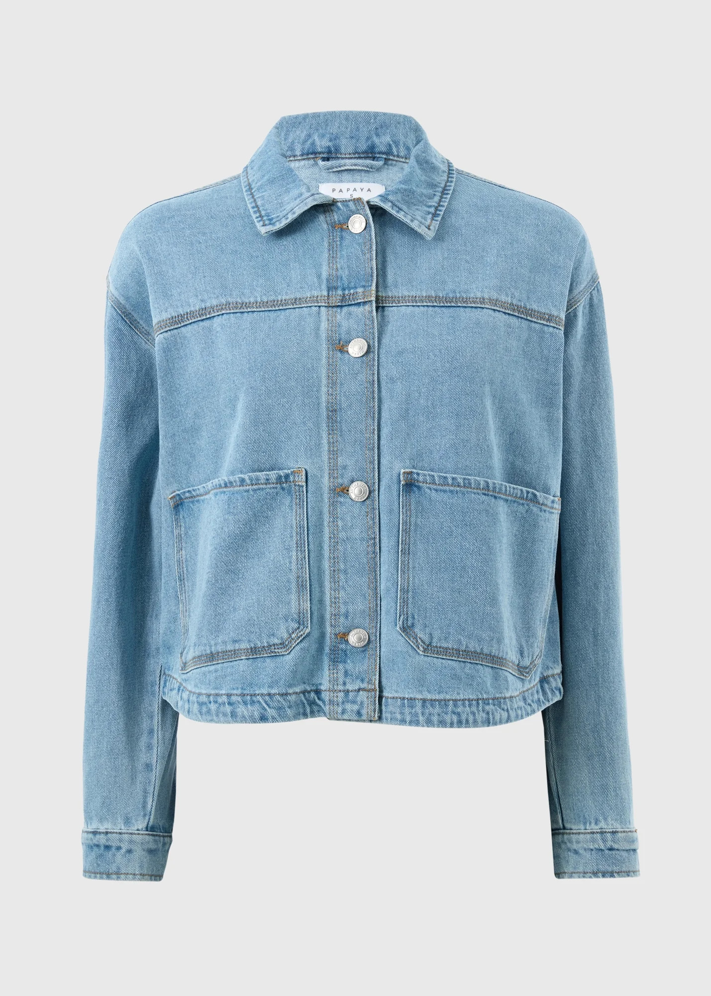 Light Wash Denim Shacket - S | Matalan UK | Matalan (UK)