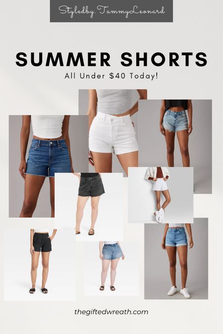 Rounded up my favorite denim washes for that would fit in to any summer wardrobe capsule. Pair these jean shorts with tanks, your favorite tee, and layer with sweaters or cardigan for a coastal comfy look. 

#LTKsalealert #LTKplussize #LTKover40