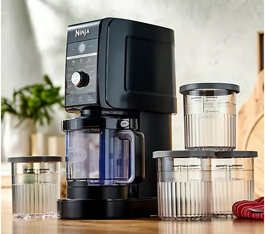 Ninja CREAMi Deluxe XL 11-in-1 Frozen Treat Maker w/ Extra Pints - QVC.com | QVC