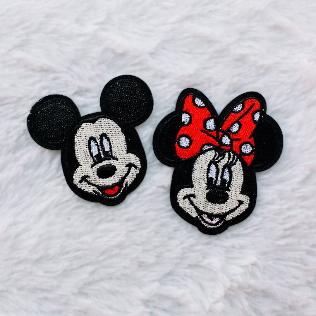 Mickey and Minnie Mouse Patches - Etsy | Etsy (US)