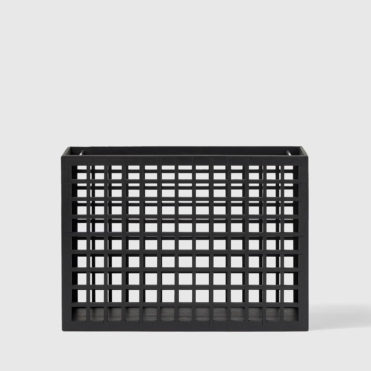 Marie Kondo Shoji Bamboo Desktop File Ink Black | The Container Store