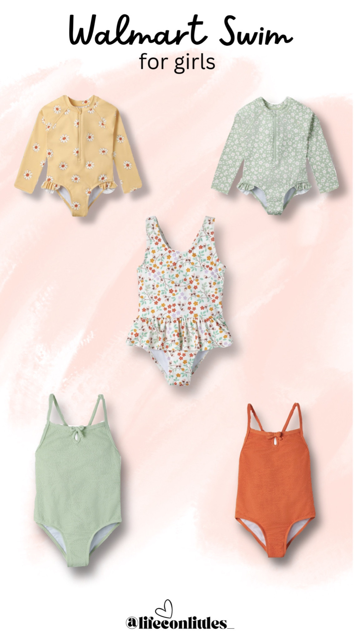 Little girls swim!! 💛

#LTKSeasonal #LTKunder50 #LTKkids