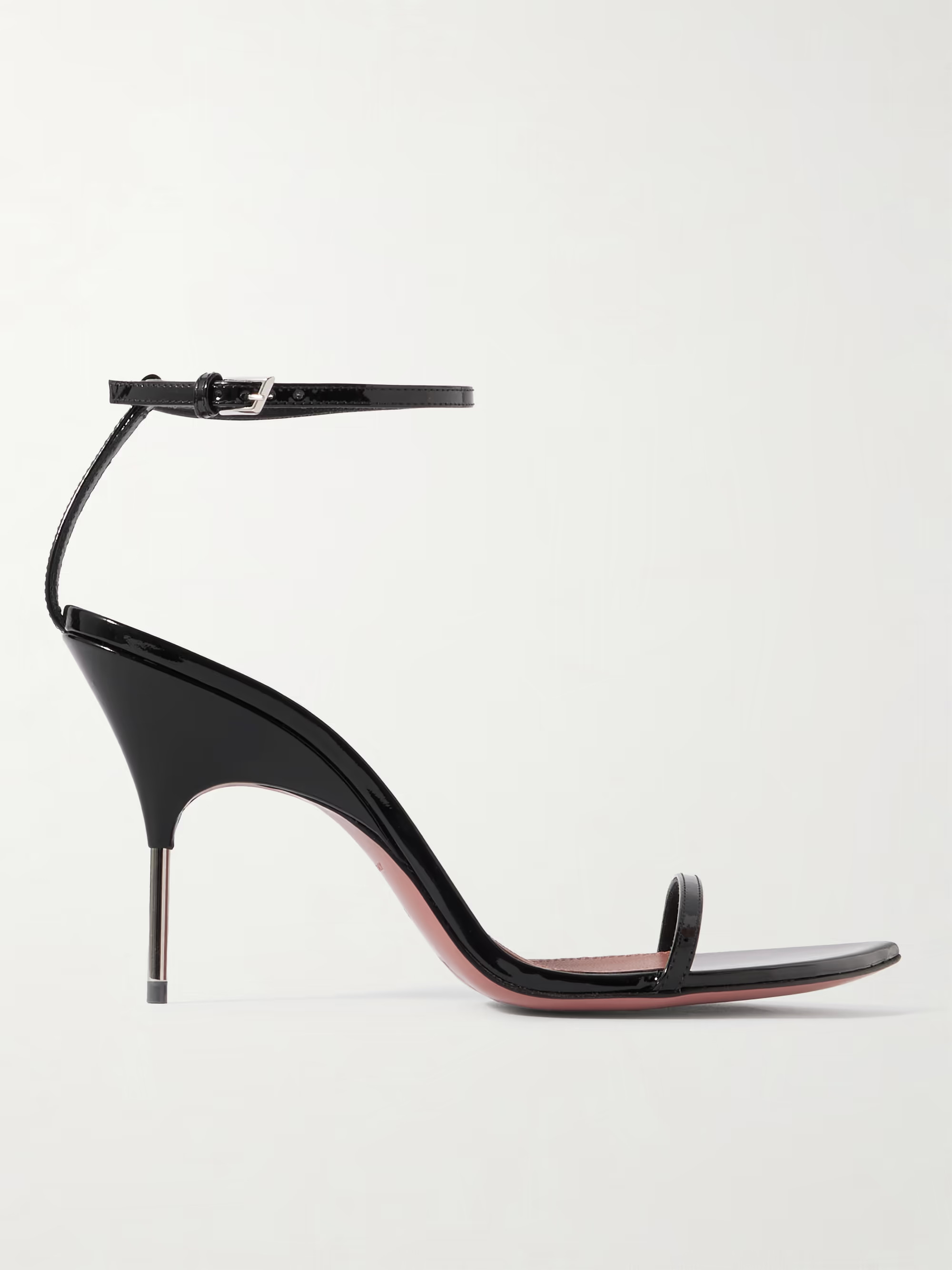 Bruna 95 patent-leather sandals | NET-A-PORTER (UK & EU)