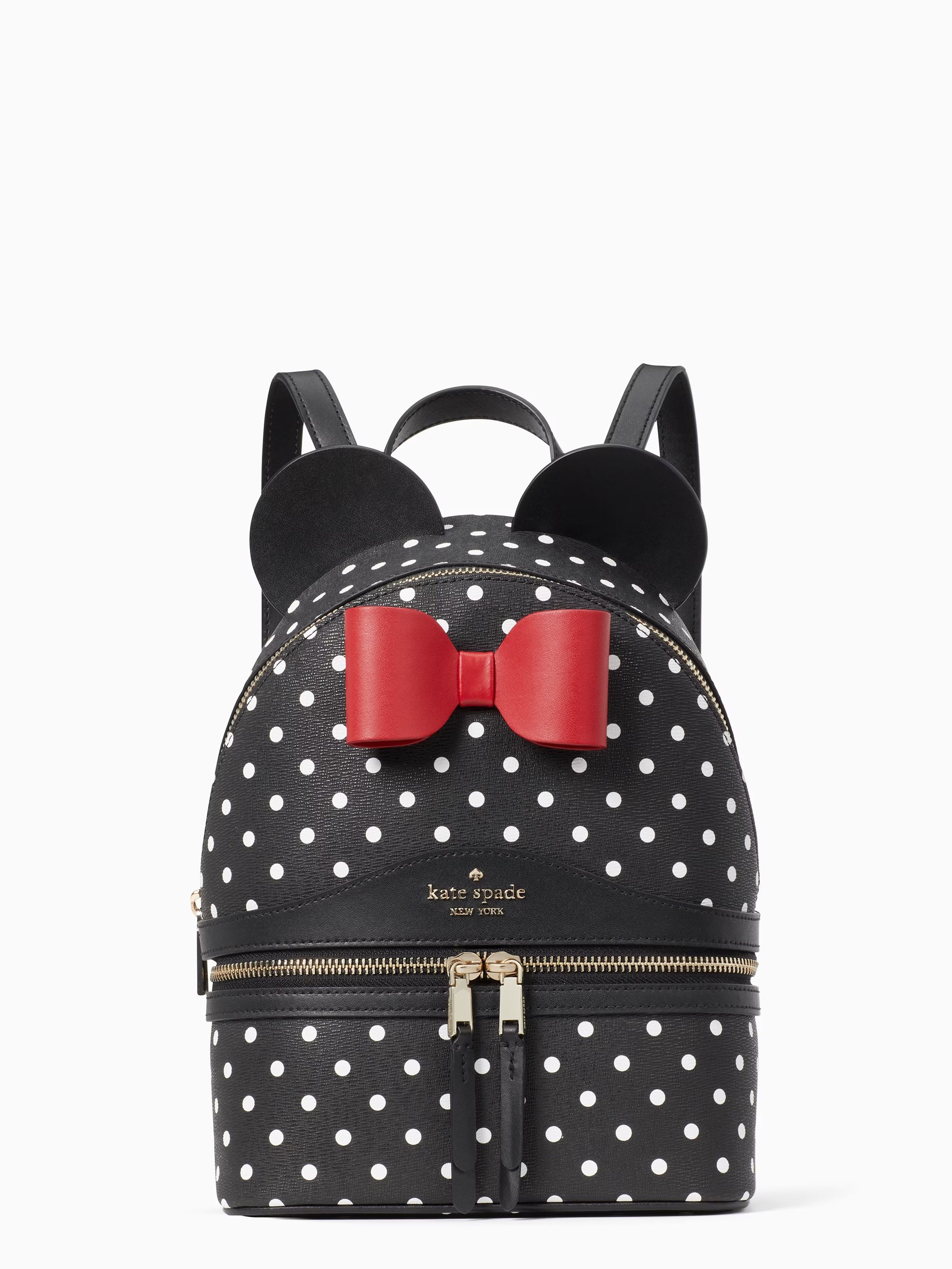 disney x kate spade new york minnie dome backpack | Kate Spade Outlet