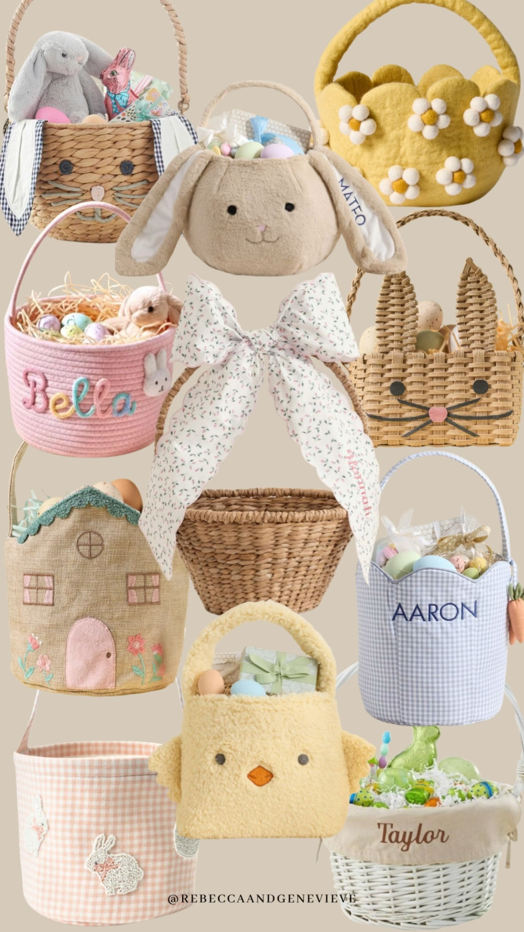 The cutest Easter baskets for all budgets 

#LTKSeasonal #LTKmomlife #LTKKids