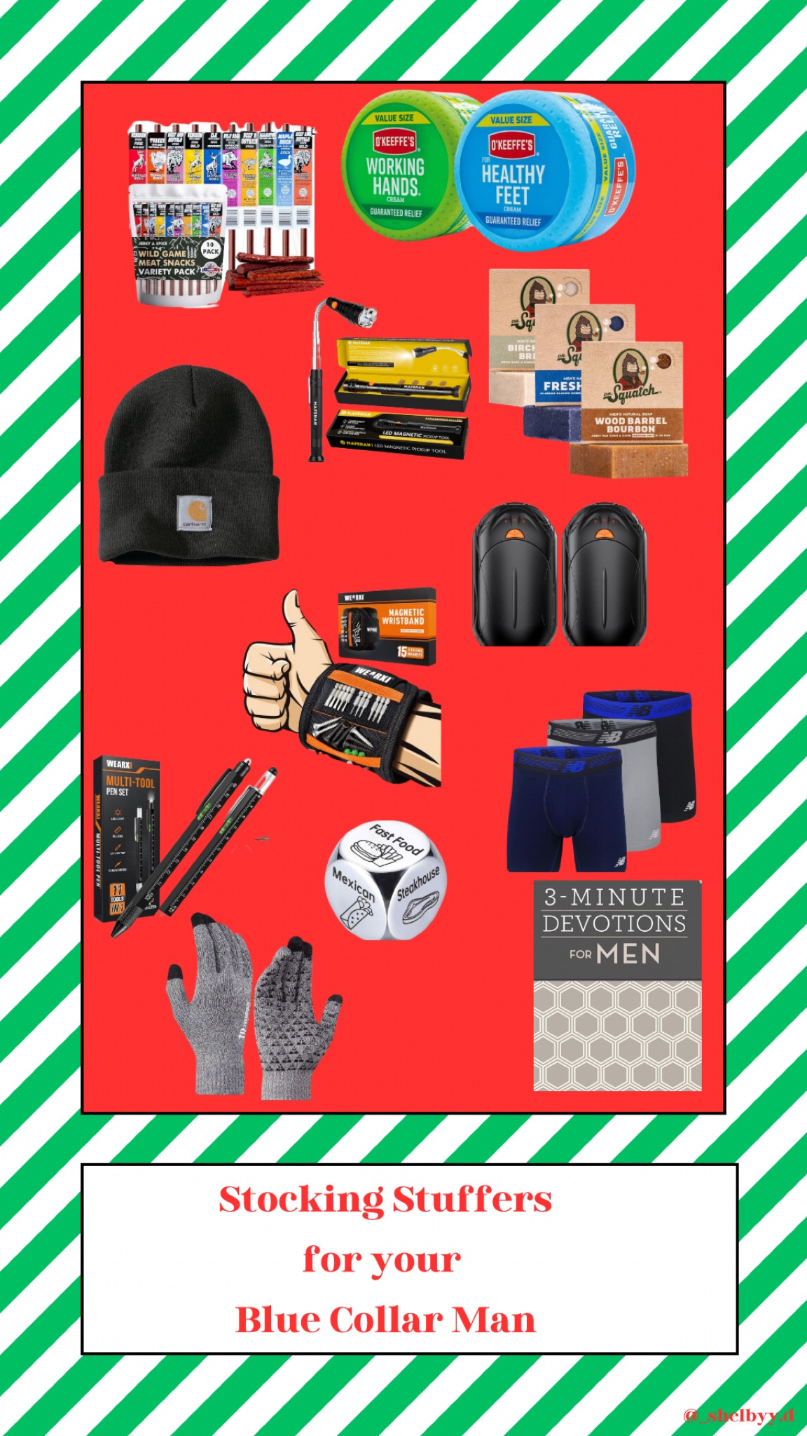 Stocking stuffers for your blue collar man, country boy gift guide, hard working gift guide, man gift guide, husband gift guide, gifts for him 

#LTKGiftGuide #LTKHoliday #LTKSeasonal