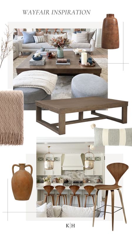 Loving all of these wayfair pieces and how well they pair together! Our coffee table and counter stools are two of my favorite items in our entire house! 

#falldecor #homedecor #coffeetable #counterstools 

#LTKstyletip #LTKsalealert #LTKhome