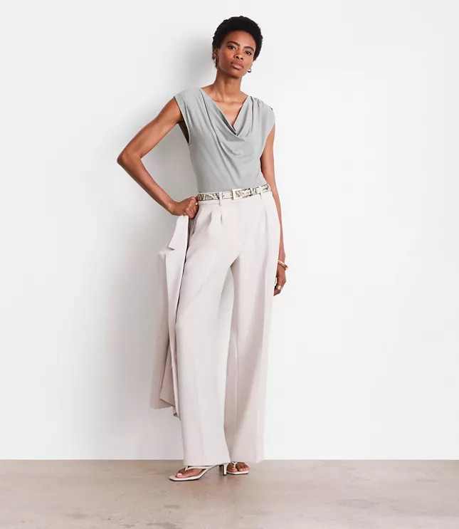 LOFT Versa Cowl Neck Top | LOFT