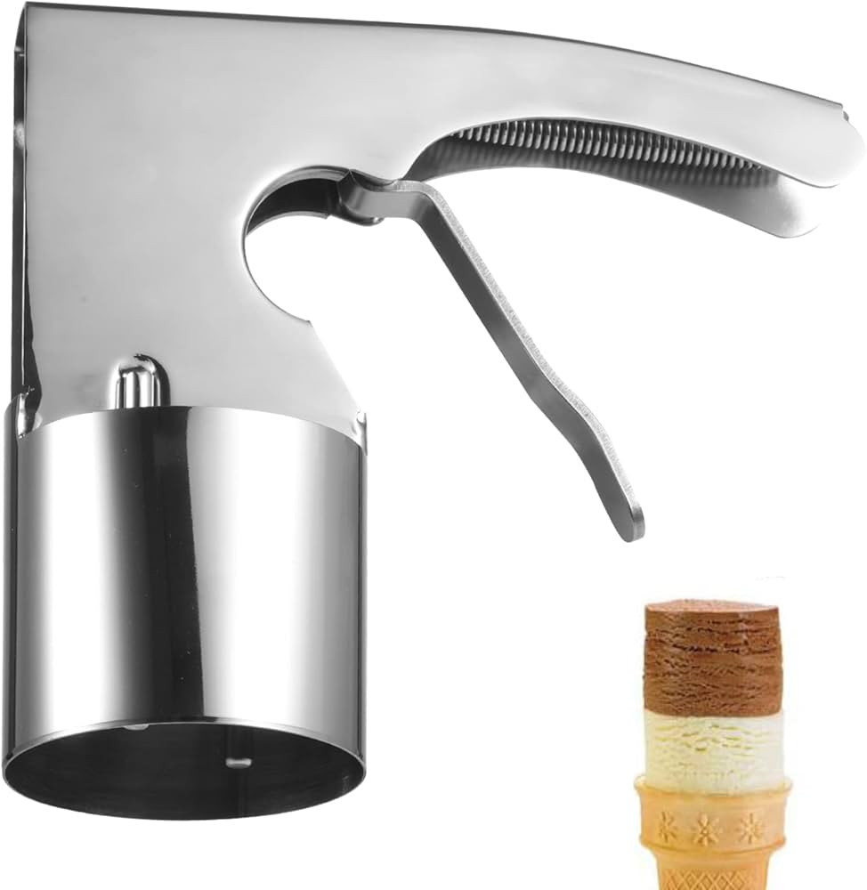 Old Time Ice Cream Scooper, Easy-to-Release Ice Cream Scoop, Stainless Steel Big Volume Scoop, Tr... | Amazon (US)