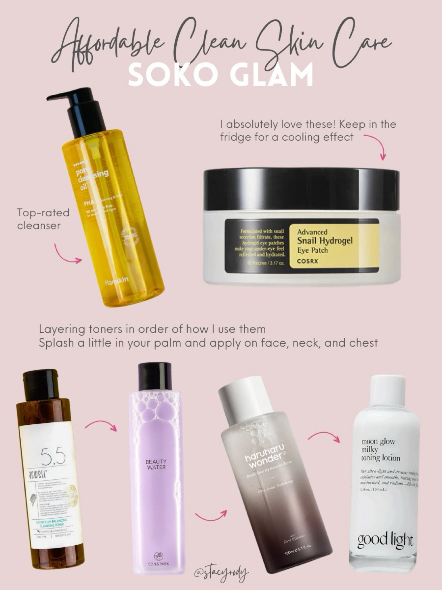 Sokoglam skincare 
I love layering these toners before moisturizer 

#LTKBeauty #LTKOver40 #LTKFindsUnder50