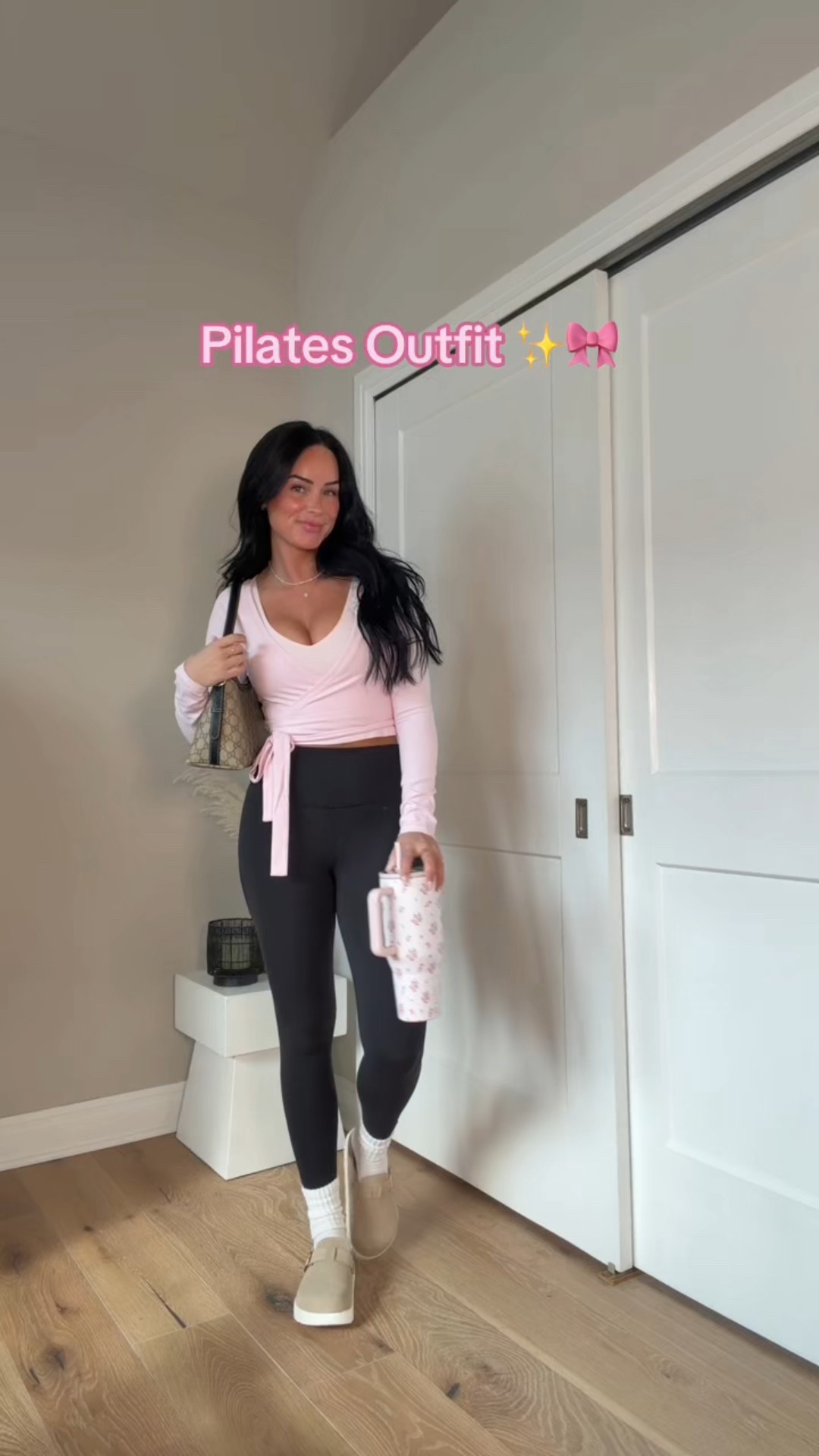 the cutest pilates outfit 🎀 

My sizing 5’7, 145lbs, 32dd
I’m wearing a size 6 bra & leggings, size M wrap top 


pilates outfit, pilates fit, studio outfit, matching activewear set, athleisure look, workout set, sculpting leggings, supportive sports bra, fitted tank, seamless set, buttery soft fabric, flattering fit, neutral activewear, comfy + cute, everyday activewear

@lululemon @Aritzia 

#LTKgrwm #LTKootd #LTKActive