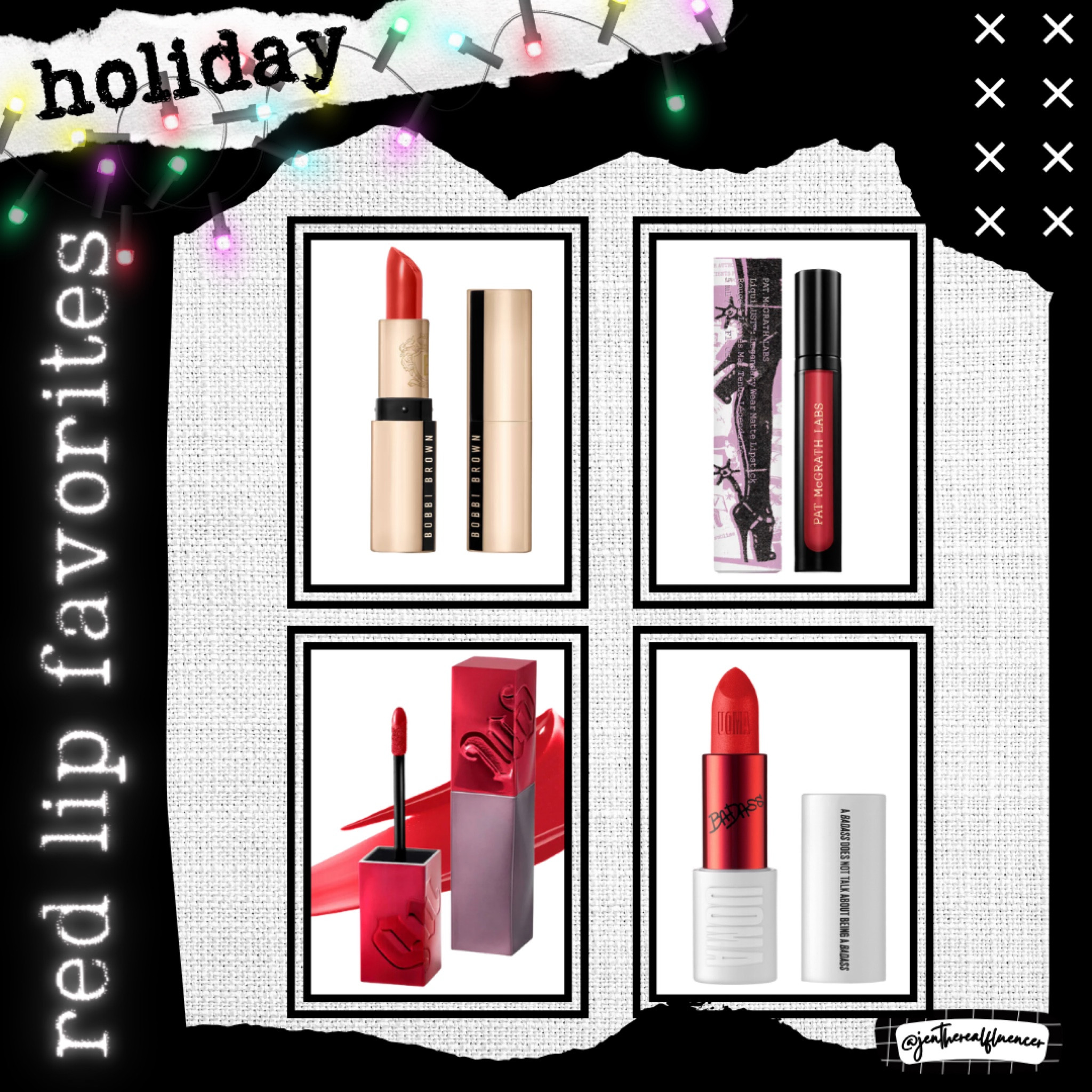 Holiday red lip favorites, lipstick, glam, beauty, Christmas; luxury beauty 

#LTKSeasonal #LTKbeauty #LTKHoliday