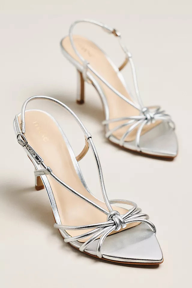 Aleah Strappy Pointed-Toe Heels | Anthropologie (US)